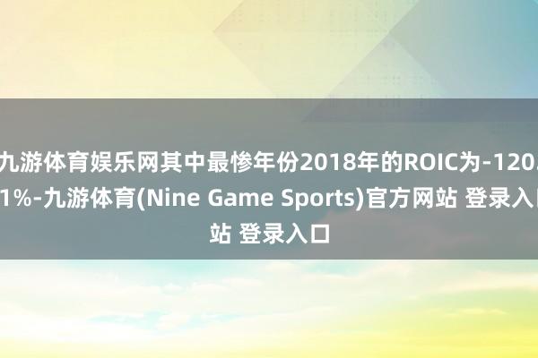九游体育娱乐网其中最惨年份2018年的ROIC为-120.01%-九游体育(Nine Game Sports)官方网站 登录入口